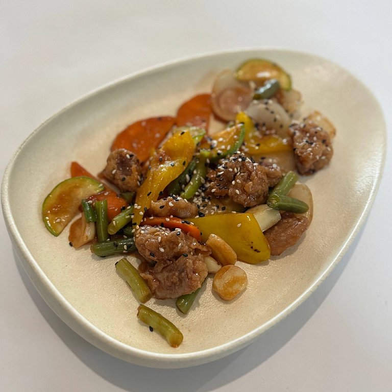  Д Свинина в азиатском стиле